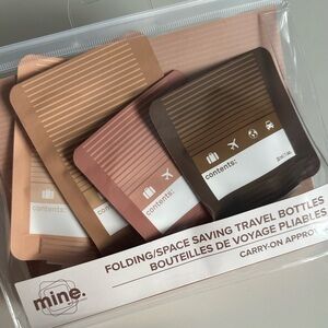 FOLDING/SPACE SAVING TRAVEL BOTTLE 👜